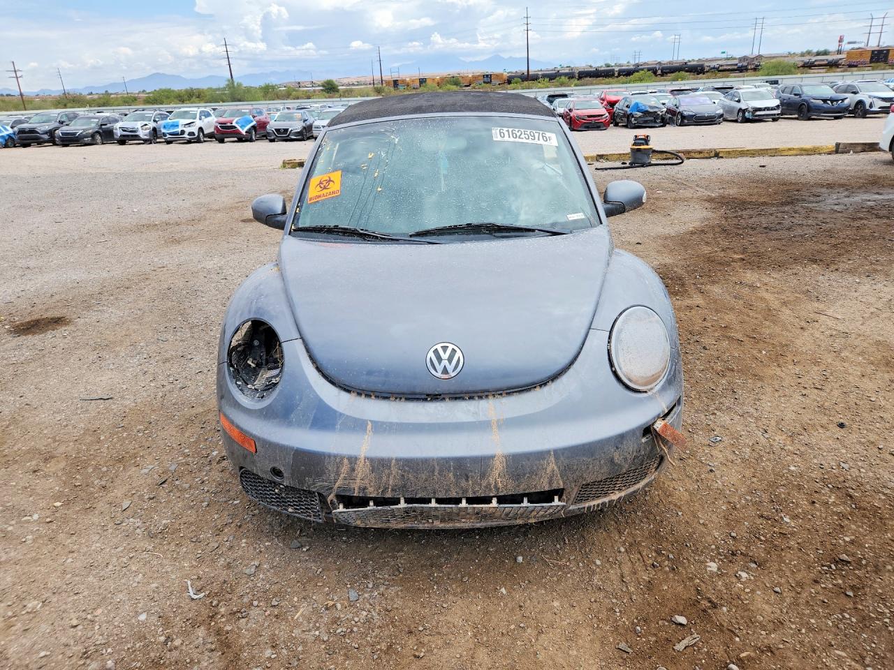 2006 Volkswagen New Beetle Convertible Charcoal vin: 3VWPF31Y66M300339