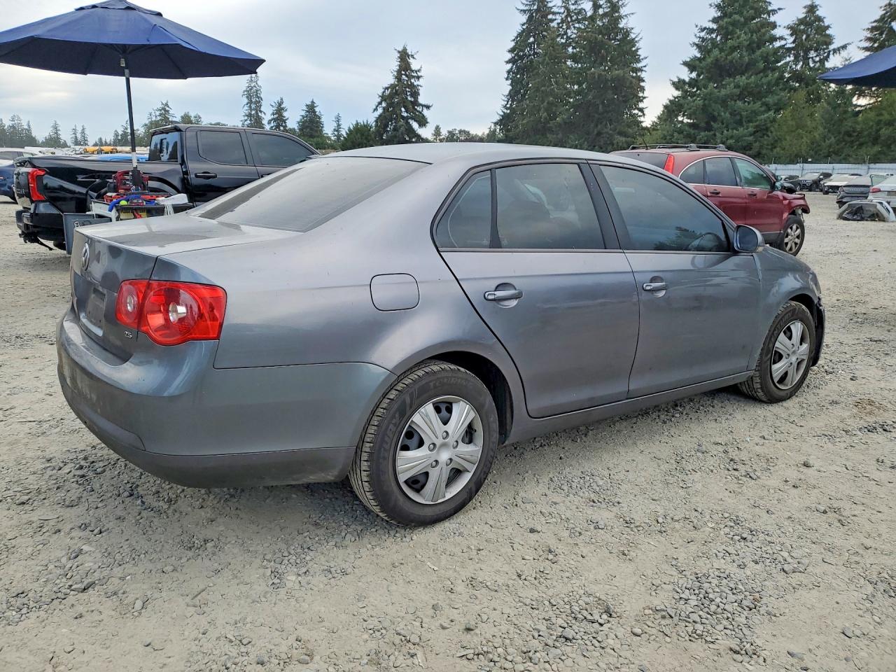 2006 Volkswagen Jetta Value Gray vin: 3VWPF71K16M775402