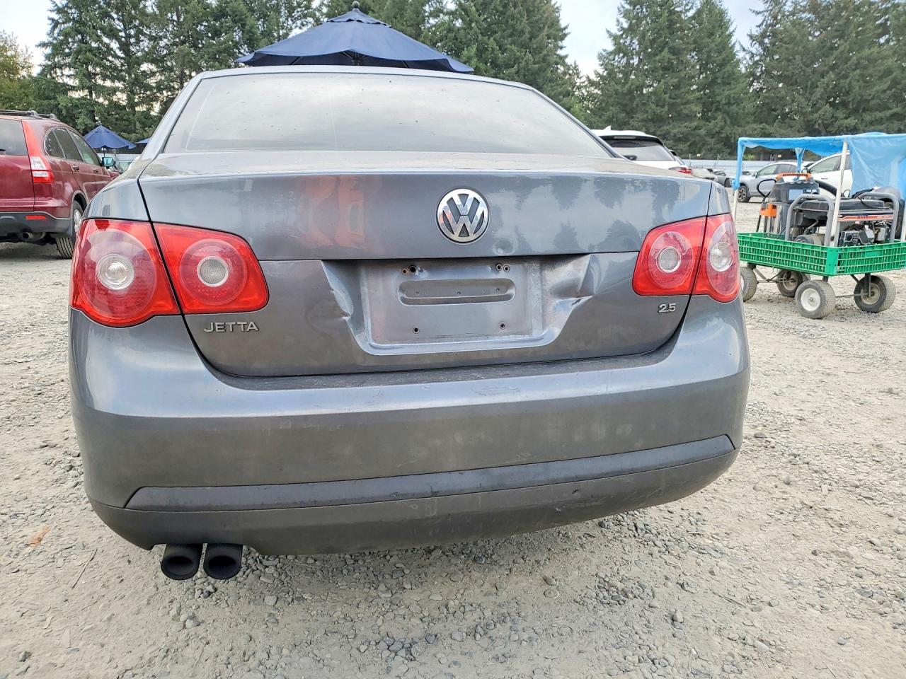 2006 Volkswagen Jetta Value Gray vin: 3VWPF71K16M775402