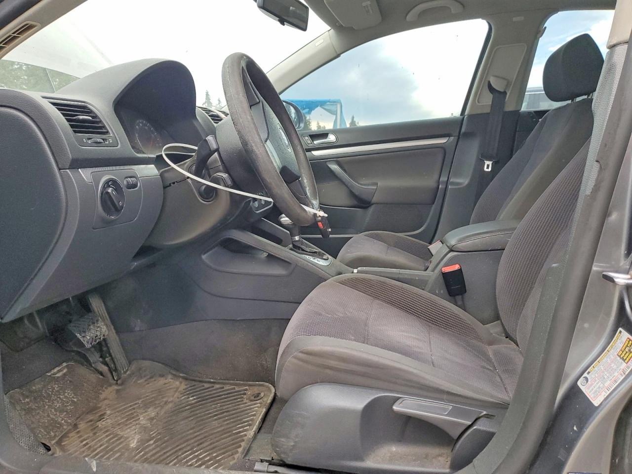 2006 Volkswagen Jetta Value Gray vin: 3VWPF71K16M775402