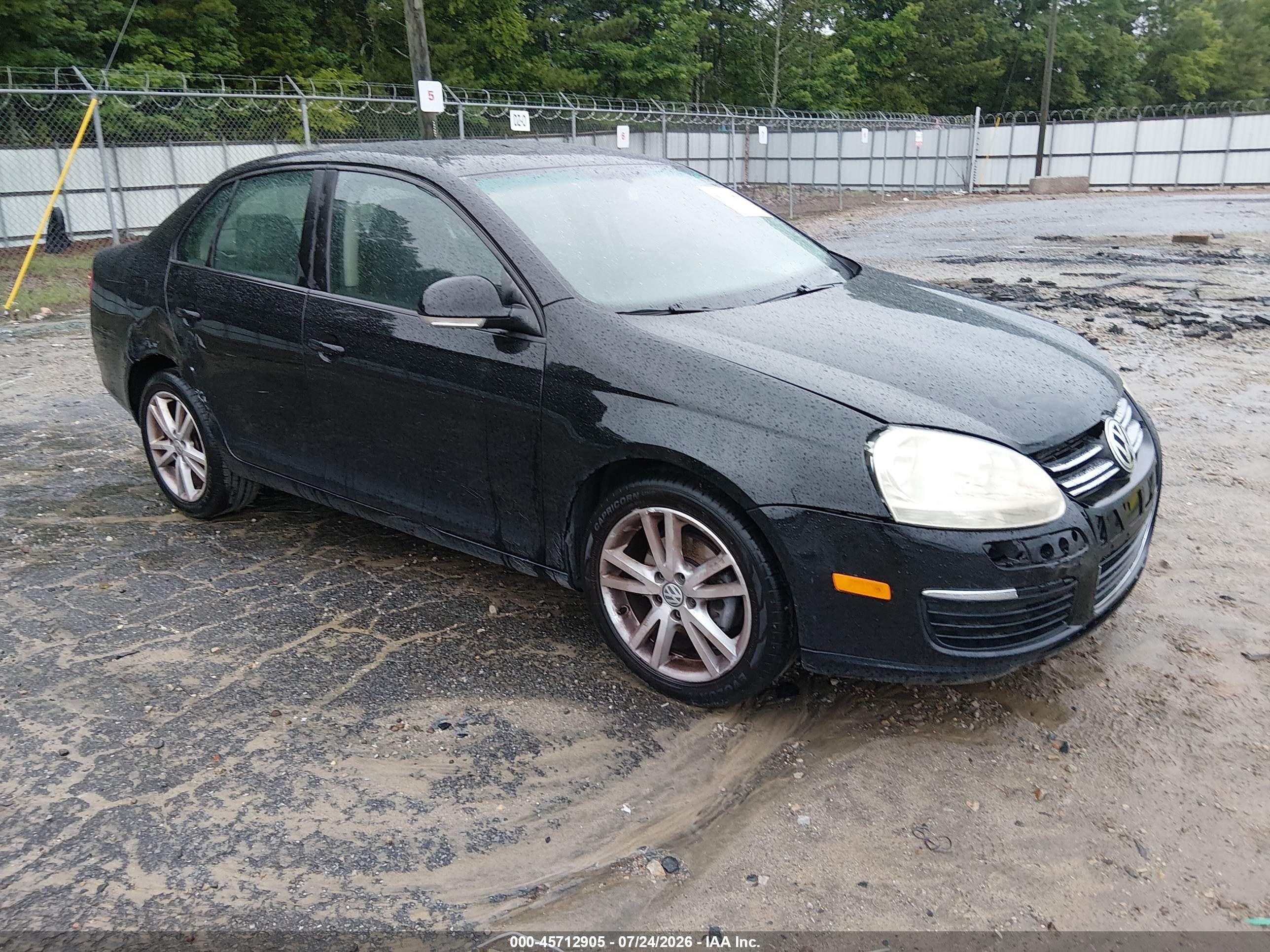 2006 Volkswagen Jetta Value Edition Black vin: 3VWPF71K56M714361