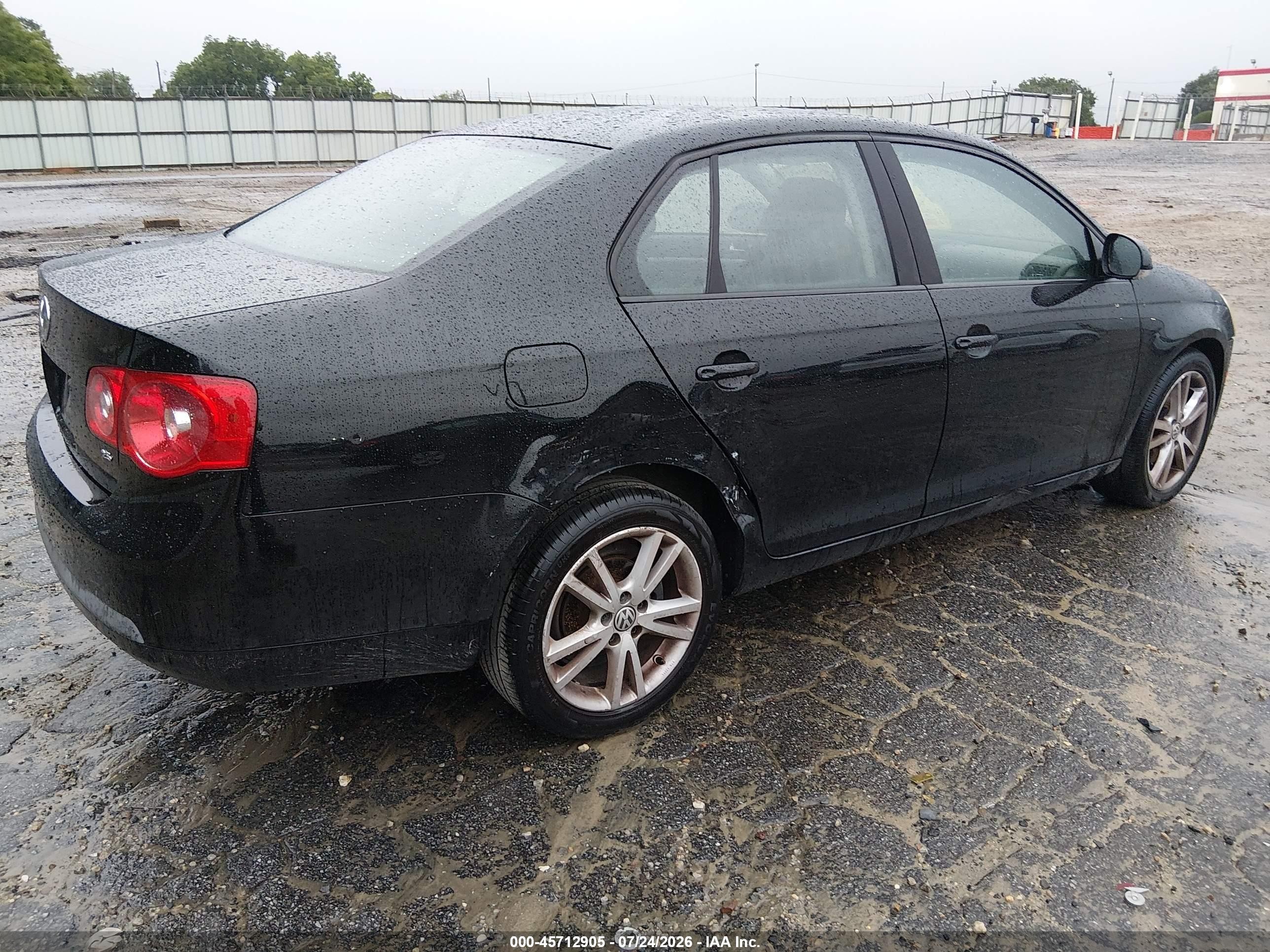 2006 Volkswagen Jetta Value Edition Black vin: 3VWPF71K56M714361