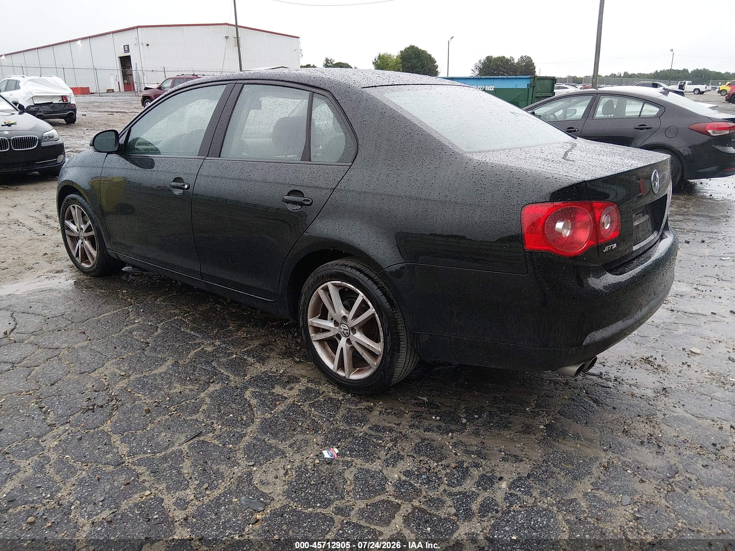 2006 Volkswagen Jetta Value Edition Black vin: 3VWPF71K56M714361