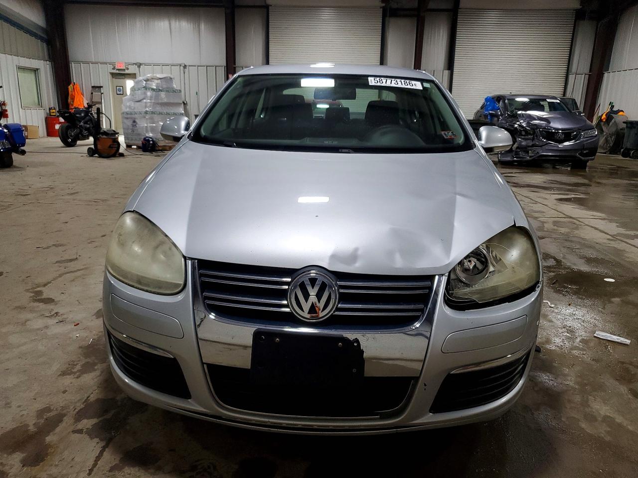 2006 Volkswagen Jetta Value Silver vin: 3VWPF71K66M798481