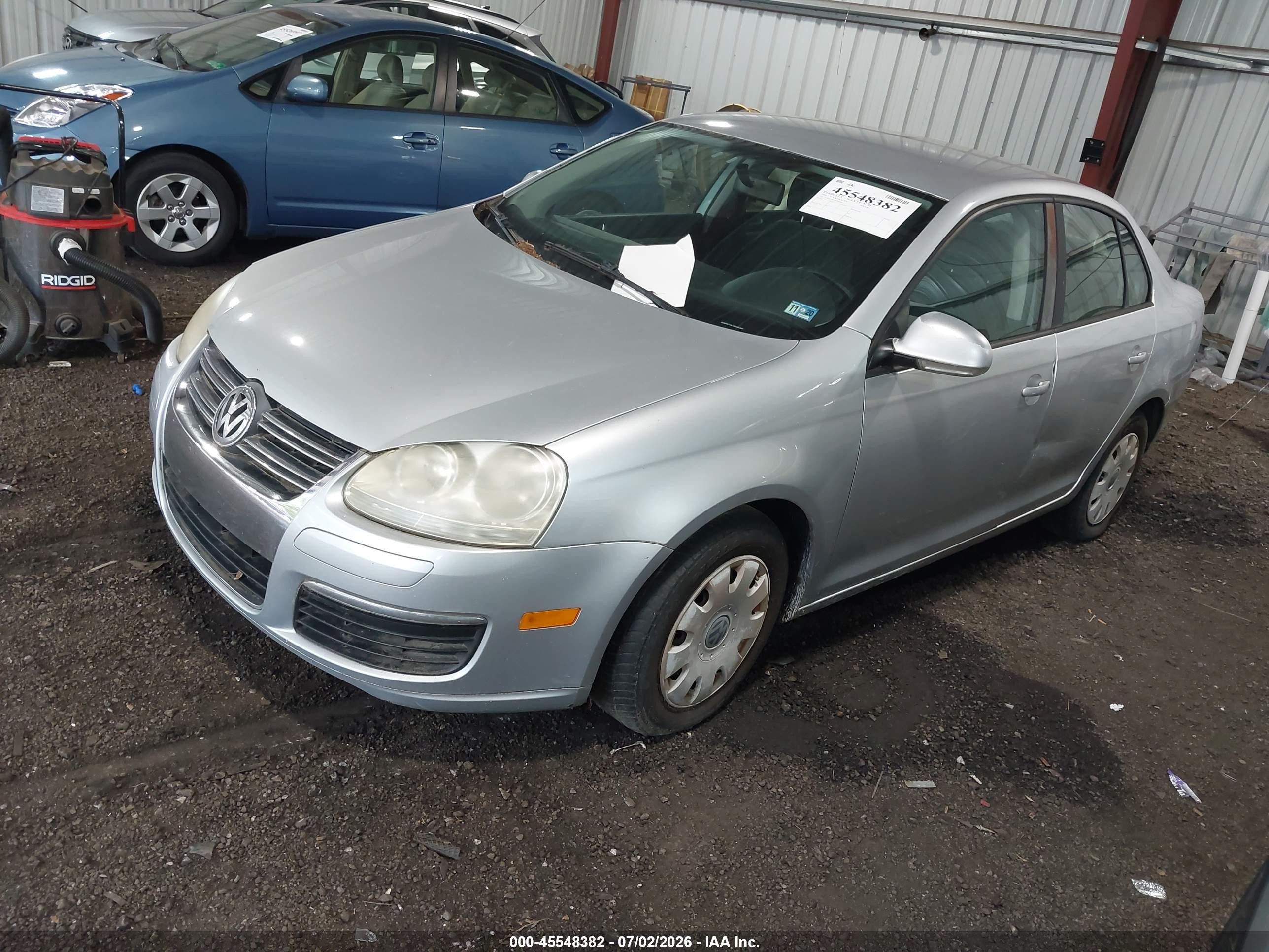 2006 Volkswagen Jetta Value Edition Silver vin: 3VWPF71K76M692881