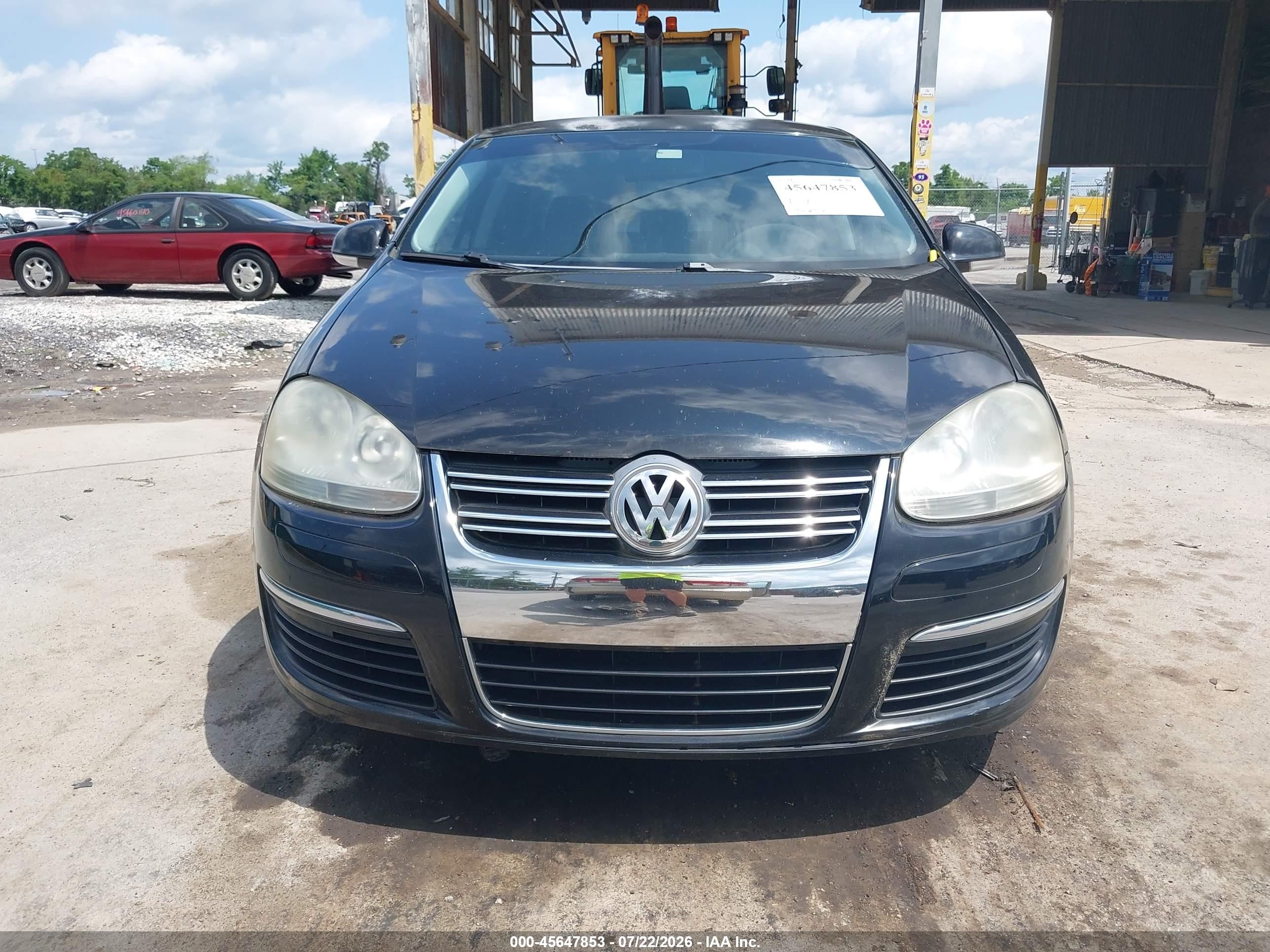 2007 Volkswagen Jetta 2.5 Черный vin: 3VWPF71K77M139780