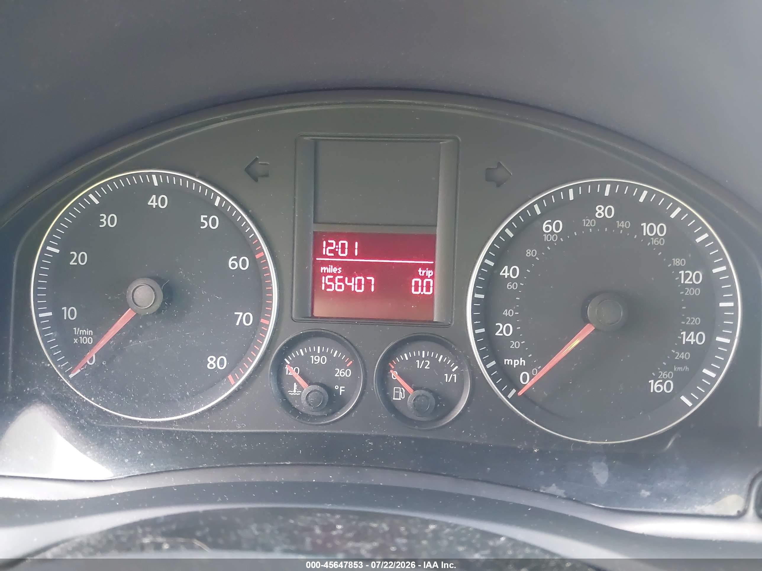 2007 Volkswagen Jetta 2.5 Черный vin: 3VWPF71K77M139780