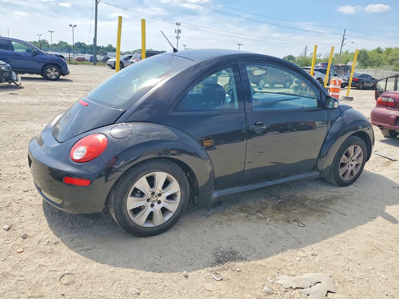 2008 Volkswagen Beetle Black vin: 3VWPG31C18M502364