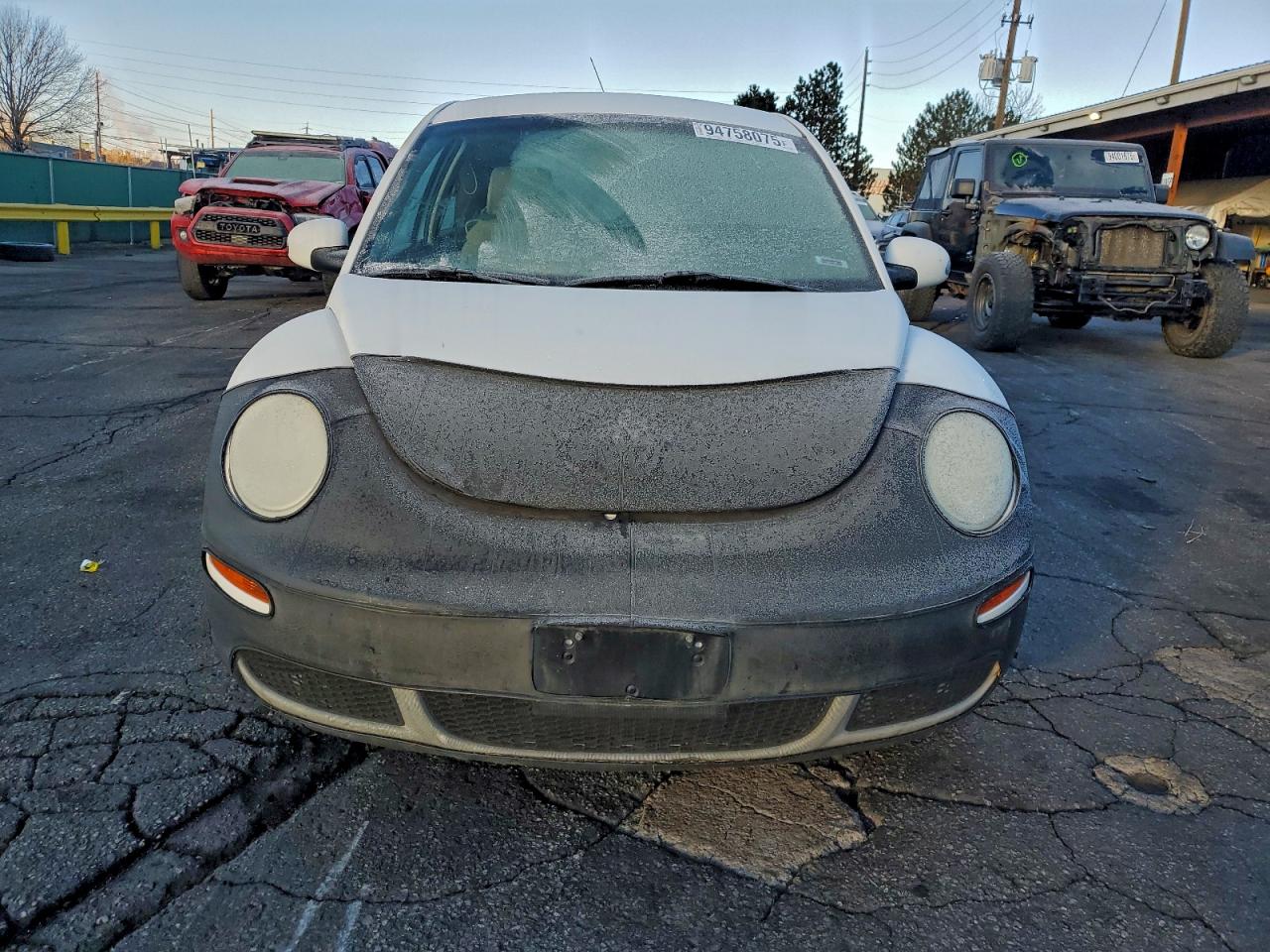 2009 Volkswagen New Beetle S White vin: 3VWPG31C79M511667
