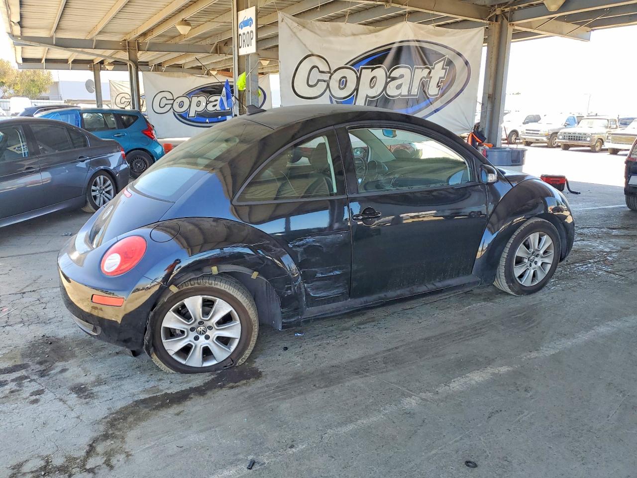 2009 Volkswagen New Beetle S Black vin: 3VWPG31CX9M503630