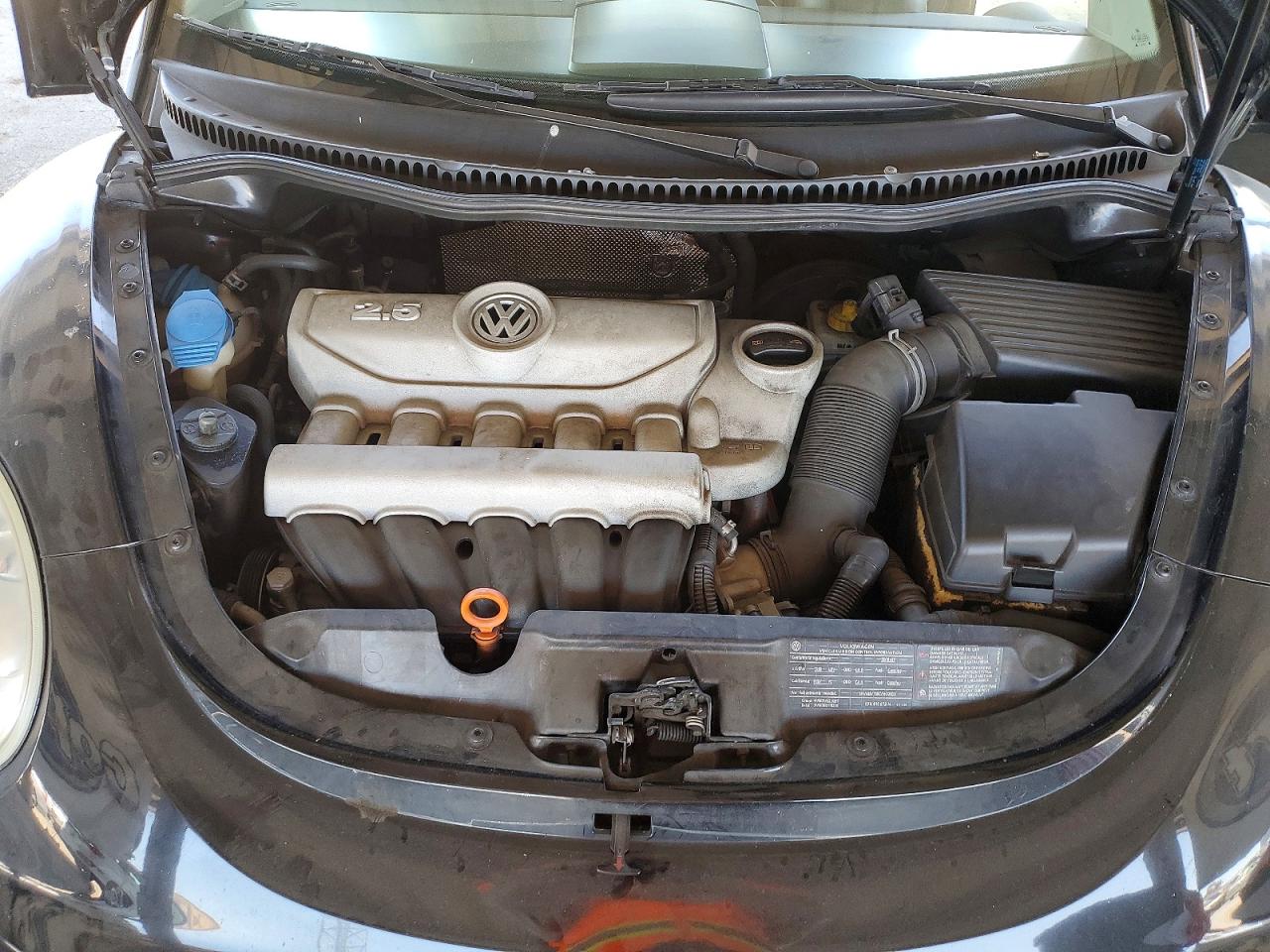 2009 Volkswagen New Beetle S Black vin: 3VWPG31CX9M503630