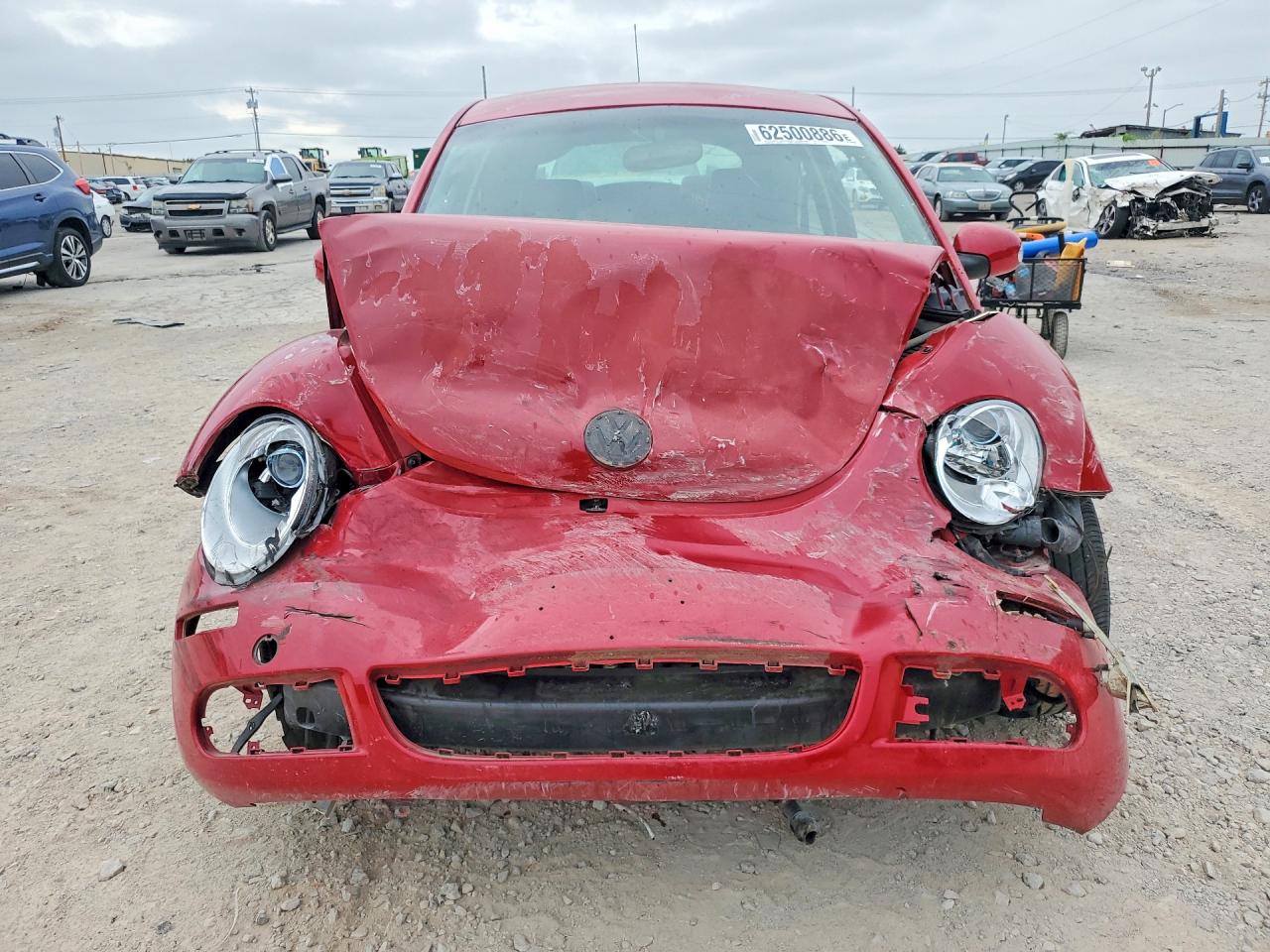 2010 Volkswagen New Beetle Red vin: 3VWPG3AG0AM004116