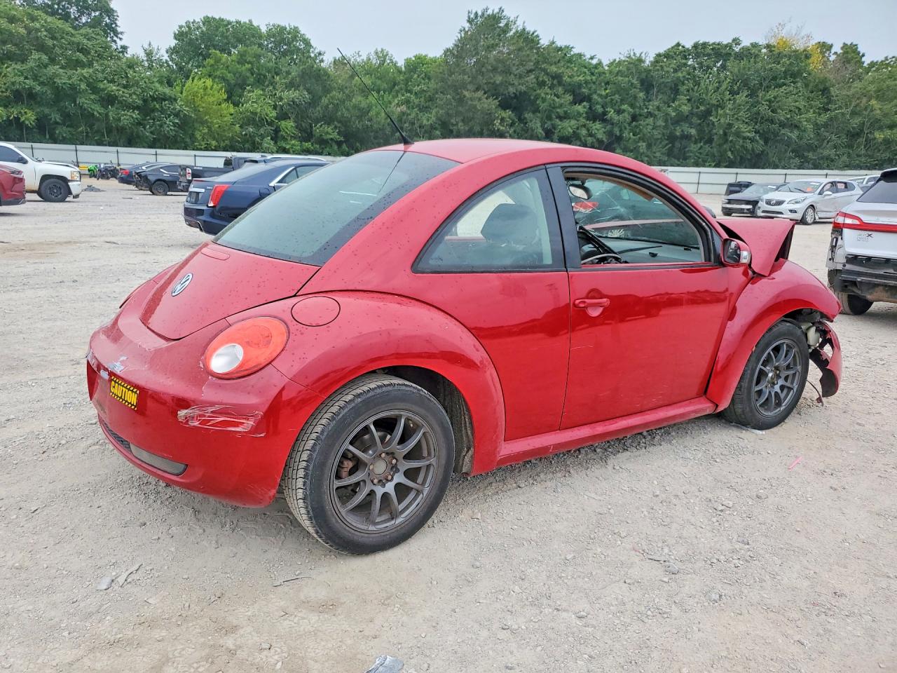 2010 Volkswagen New Beetle Red vin: 3VWPG3AG0AM004116