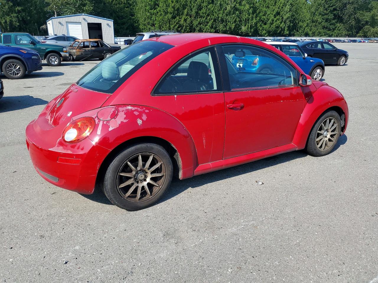 2010 Volkswagen New Beetle Red vin: 3VWPG3AG4AM008928
