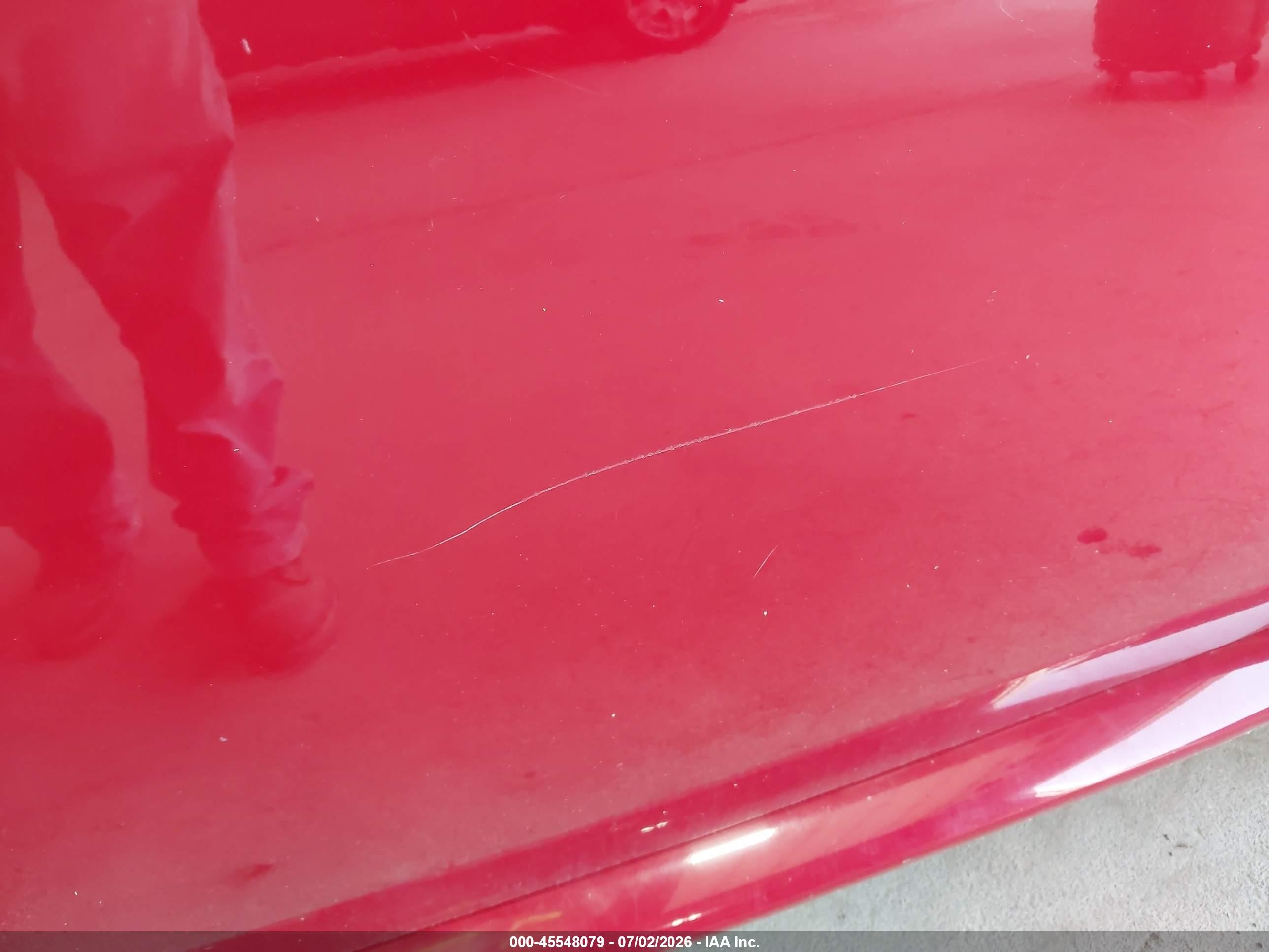 2010 Volkswagen New Beetle 2.5l Red vin: 3VWPG3AG4AM028807