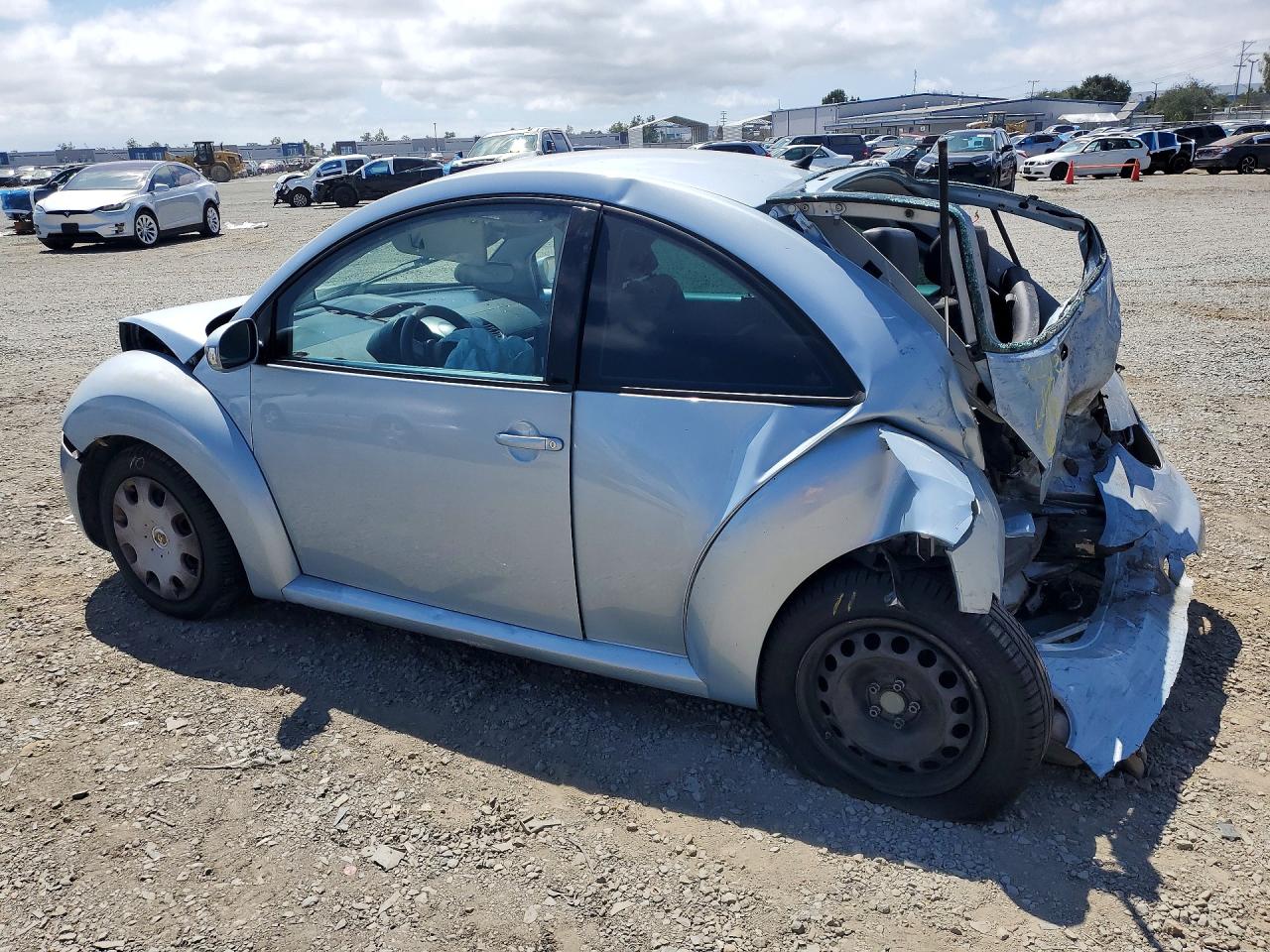 2010 Volkswagen New Beetle Blue vin: 3VWPG3AG7AM020247