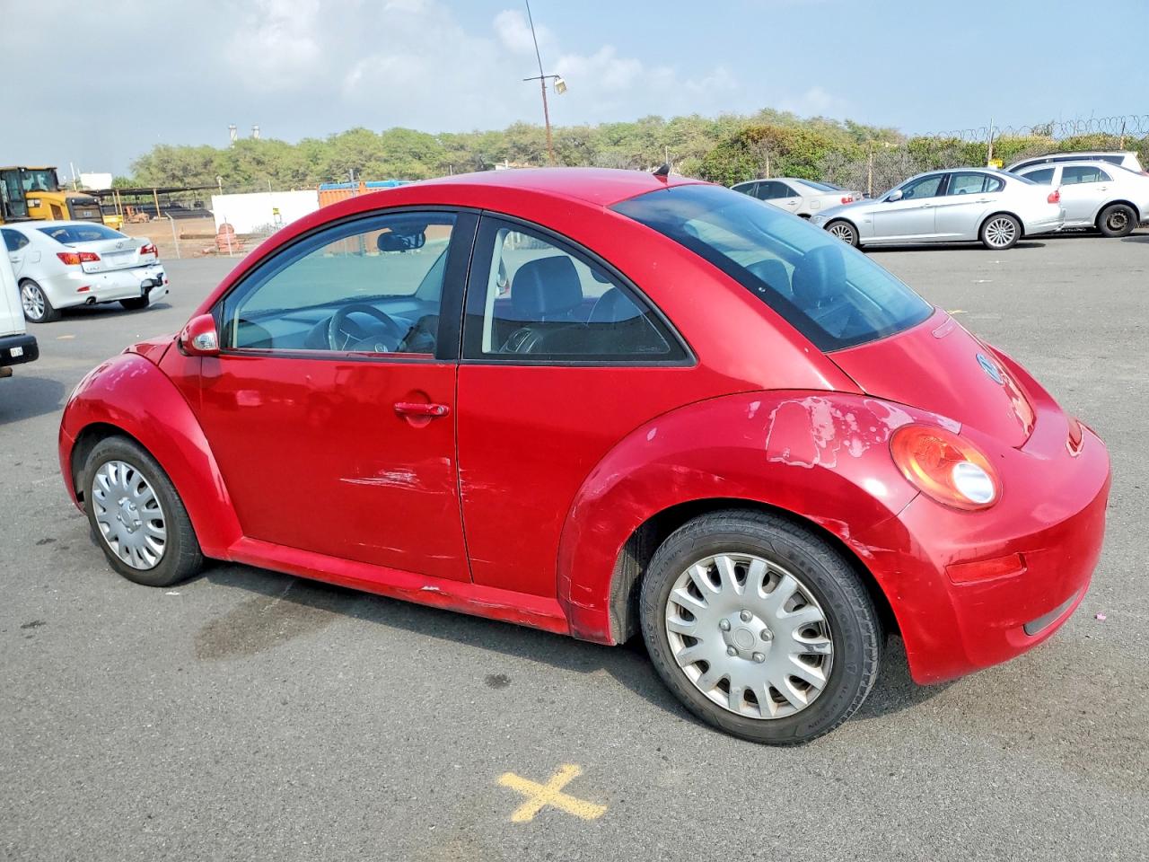 2010 Volkswagen New Beetle Red vin: 3VWPG3AG8AM010827