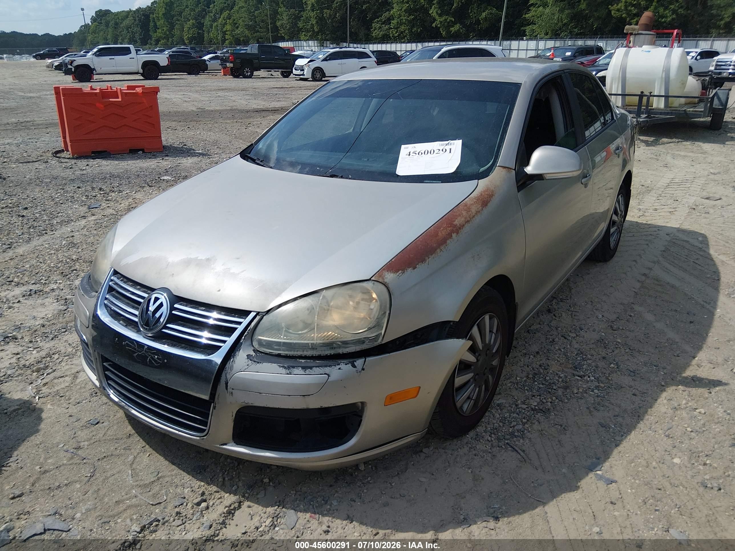 2006 Volkswagen Jetta Value Edition Gold vin: 3VWPG71K76M659666