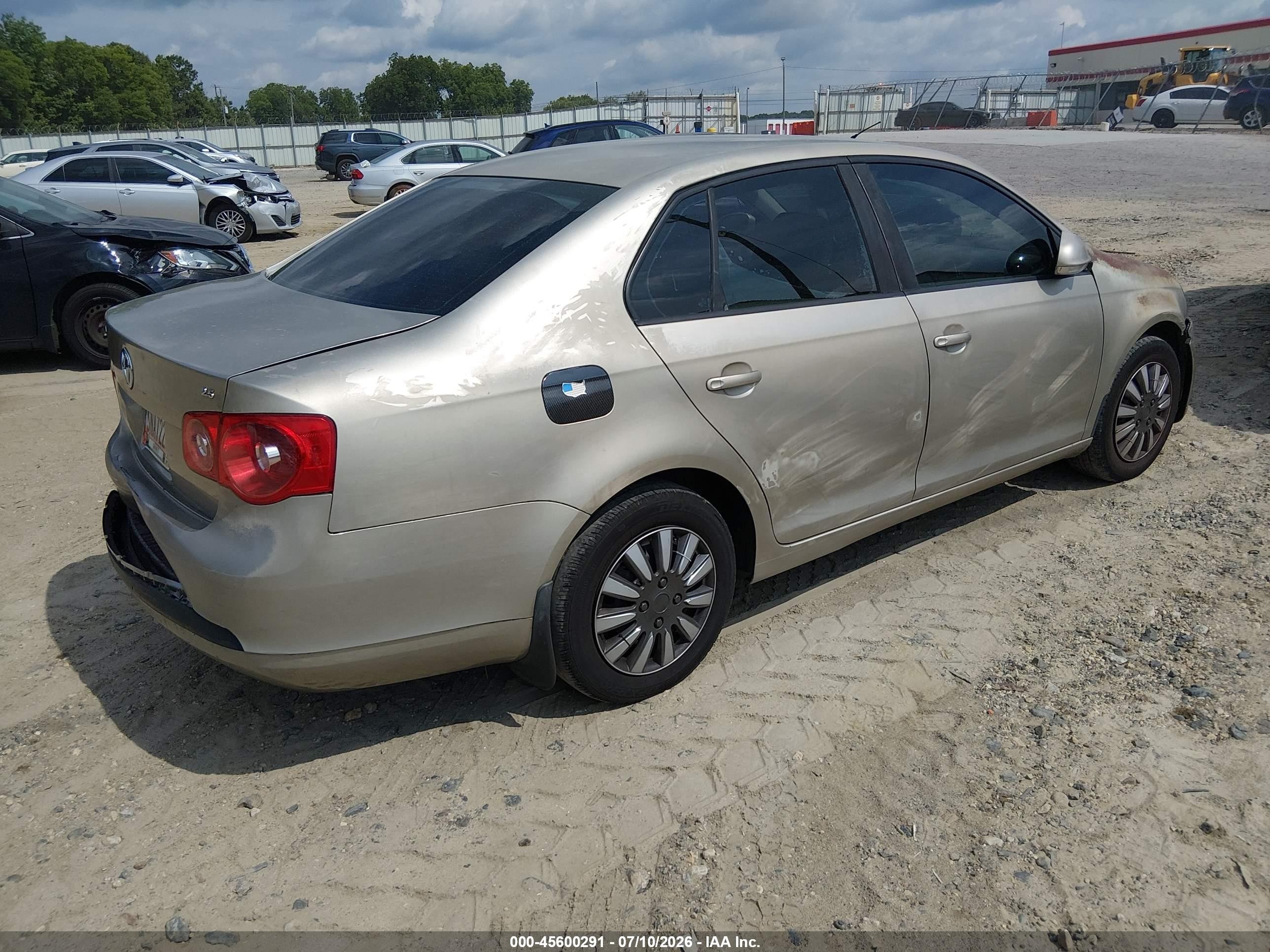 2006 Volkswagen Jetta Value Edition Gold vin: 3VWPG71K76M659666