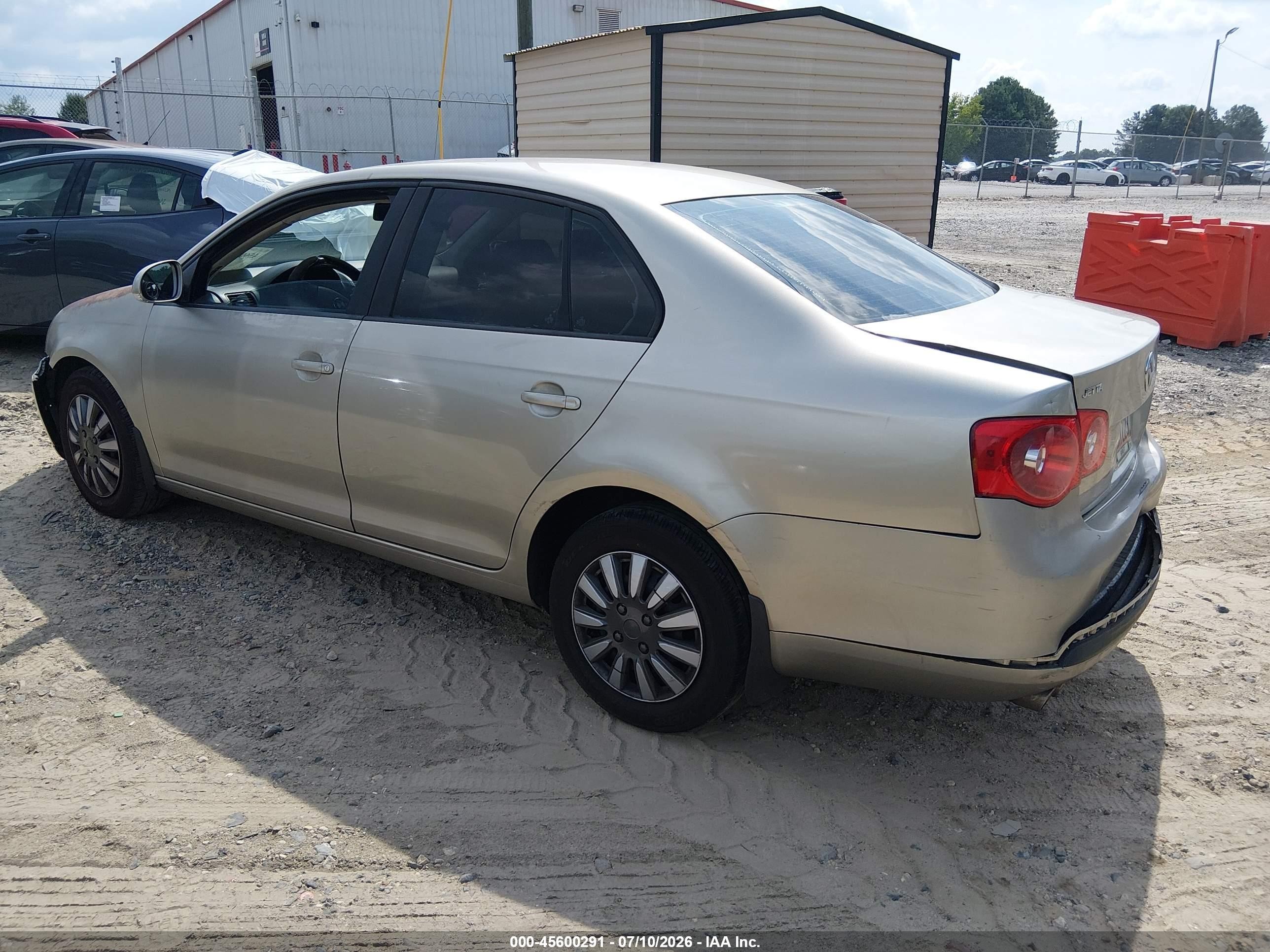 2006 Volkswagen Jetta Value Edition Gold vin: 3VWPG71K76M659666