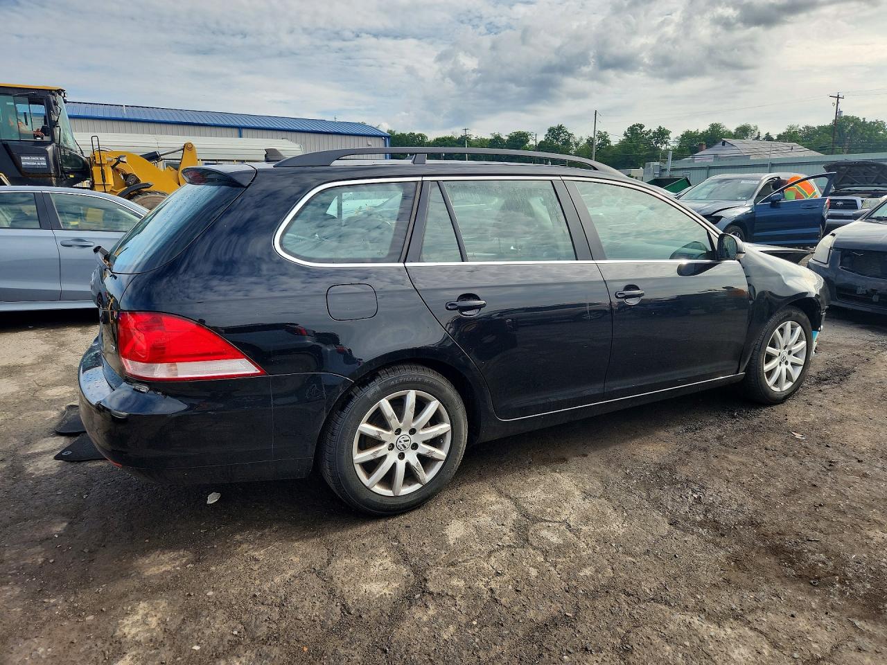 2009 Volkswagen Jetta Tdi Черный vin: 3VWPL71K69M362226
