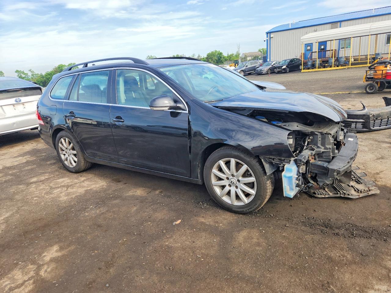 2009 Volkswagen Jetta Tdi Черный vin: 3VWPL71K69M362226