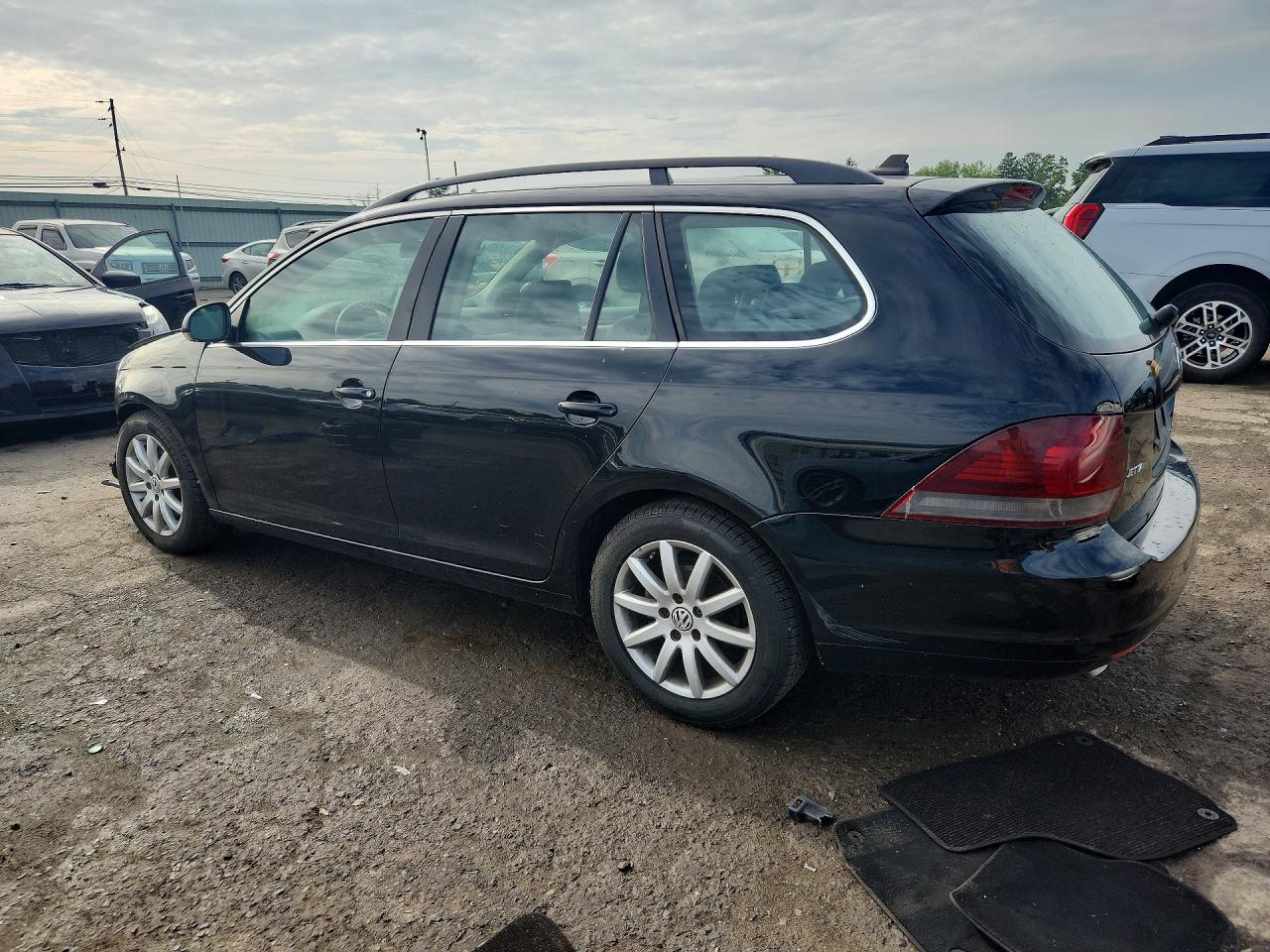 2009 Volkswagen Jetta Tdi Черный vin: 3VWPL71K69M362226