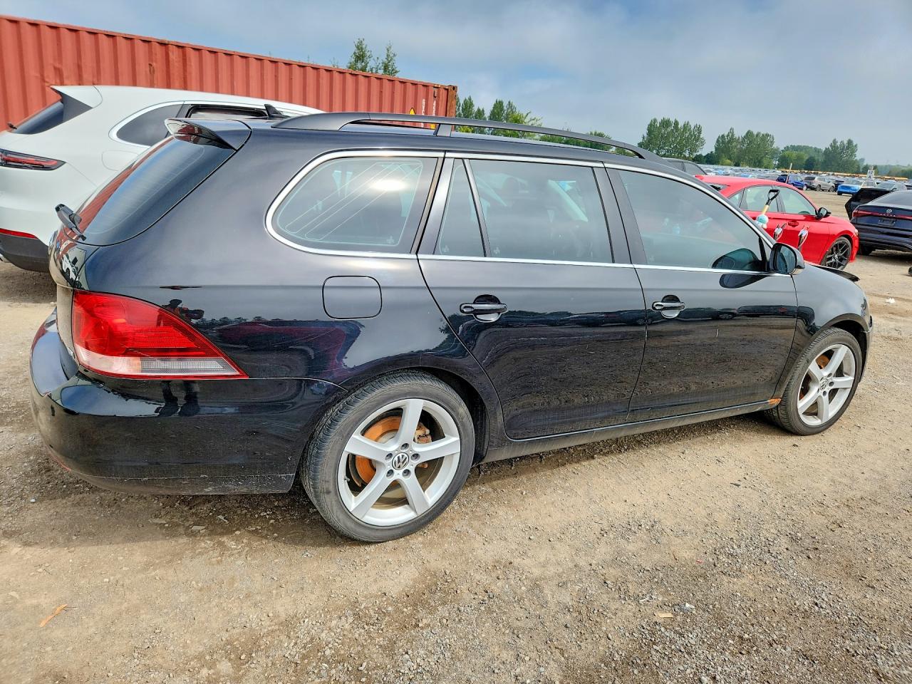 2011 Volkswagen Jetta Tdi Черный vin: 3VWPL7AJ0BM604926