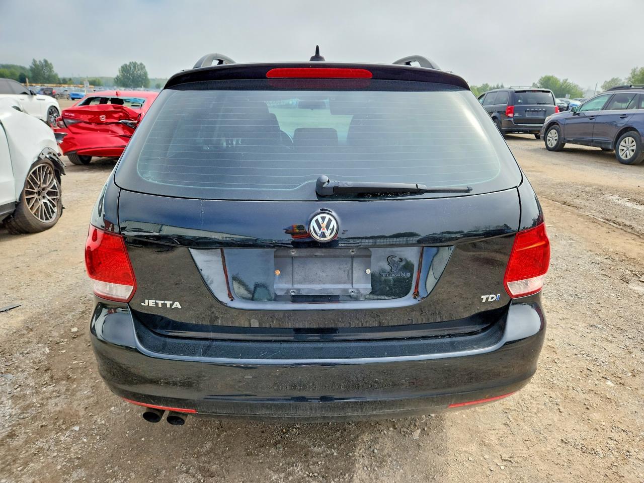 2011 Volkswagen Jetta Tdi Черный vin: 3VWPL7AJ0BM604926