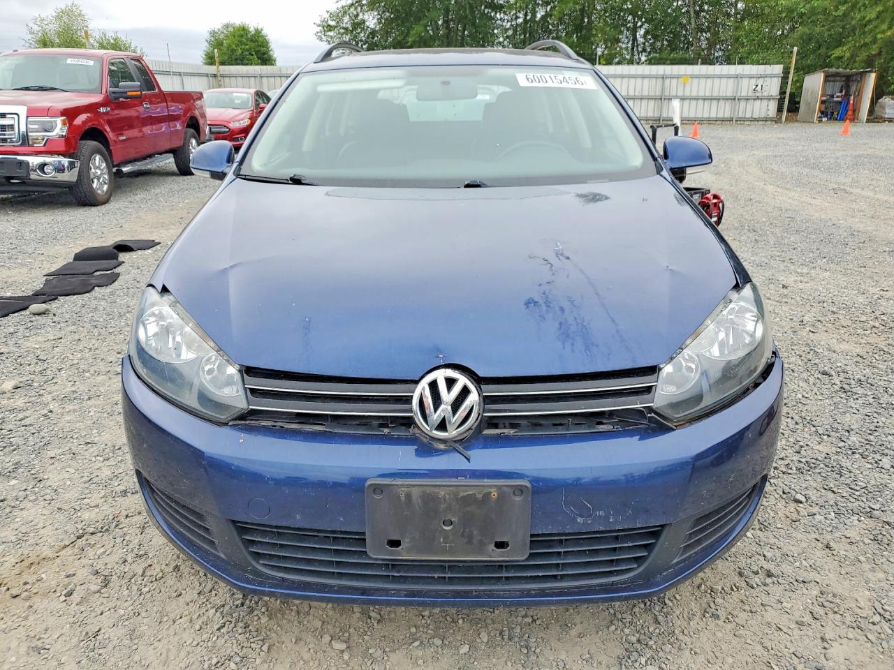 2011 Volkswagen Jetta Tdi Синий vin: 3VWPL7AJ0BM608748