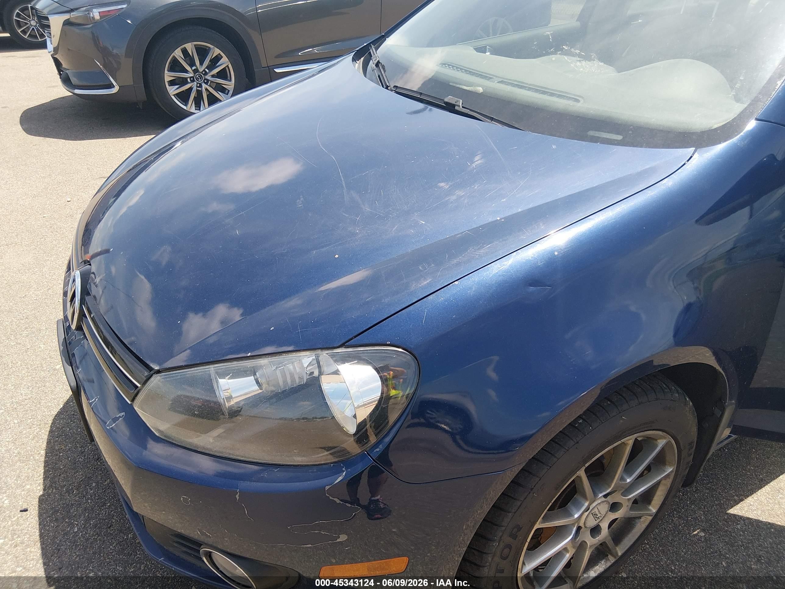 2011 Volkswagen Jetta Sportwagen 2.0l Tdi Blue vin: 3VWPL7AJ0BM672675