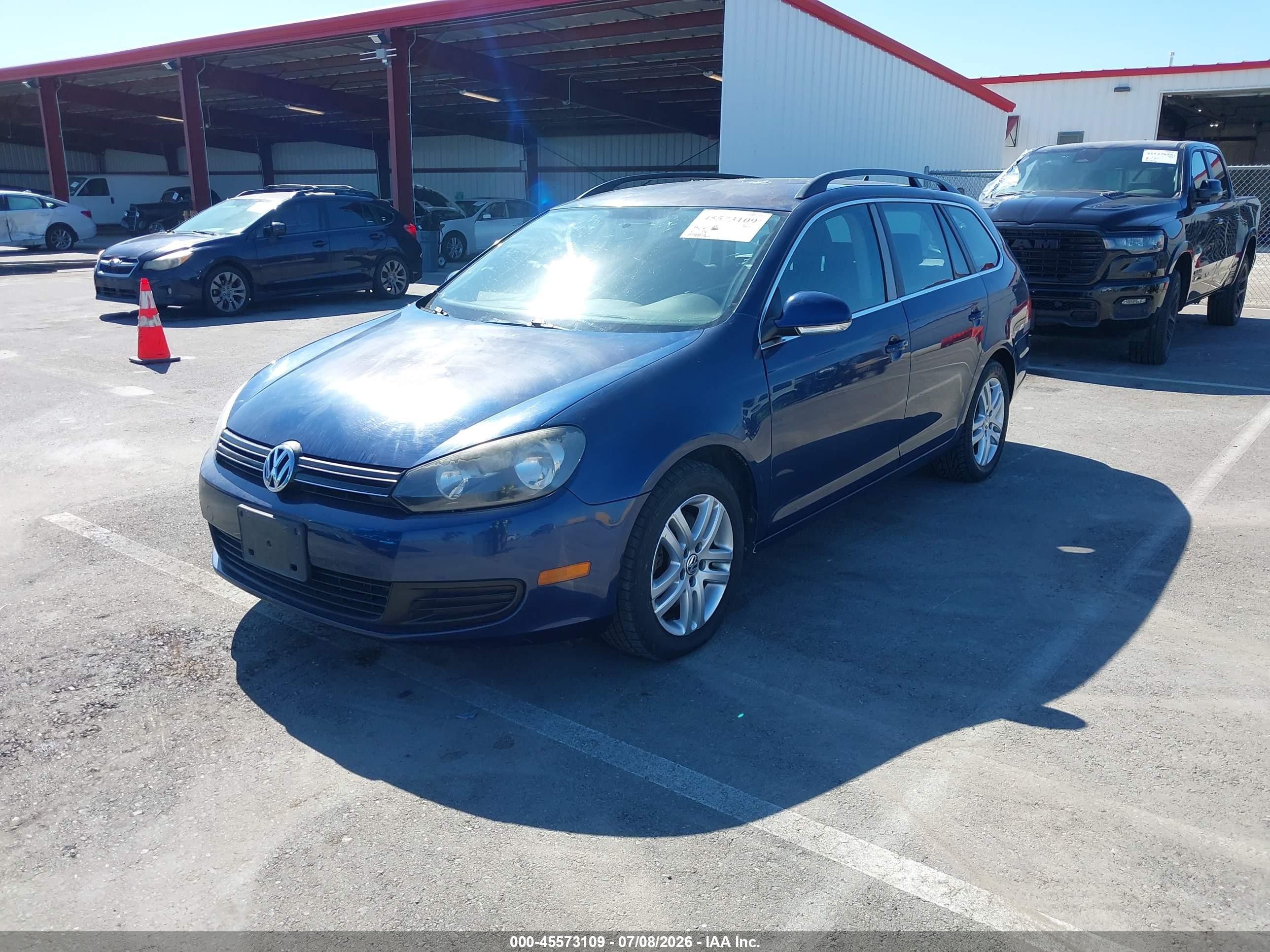 2011 Volkswagen Jetta Sportwagen 2.0l Tdi Blue vin: 3VWPL7AJ0BM704444