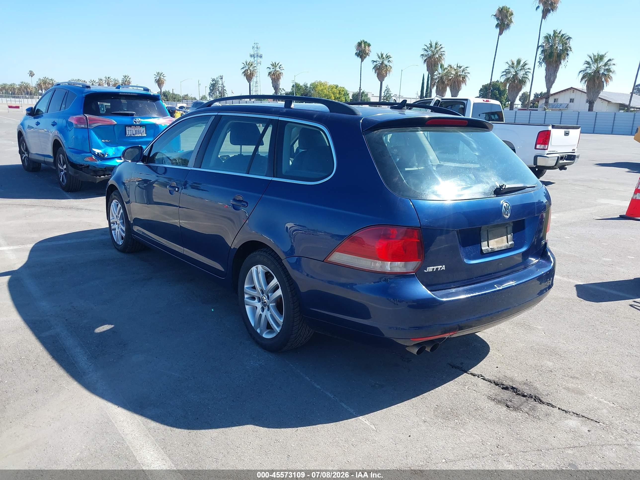 2011 Volkswagen Jetta Sportwagen 2.0l Tdi Blue vin: 3VWPL7AJ0BM704444