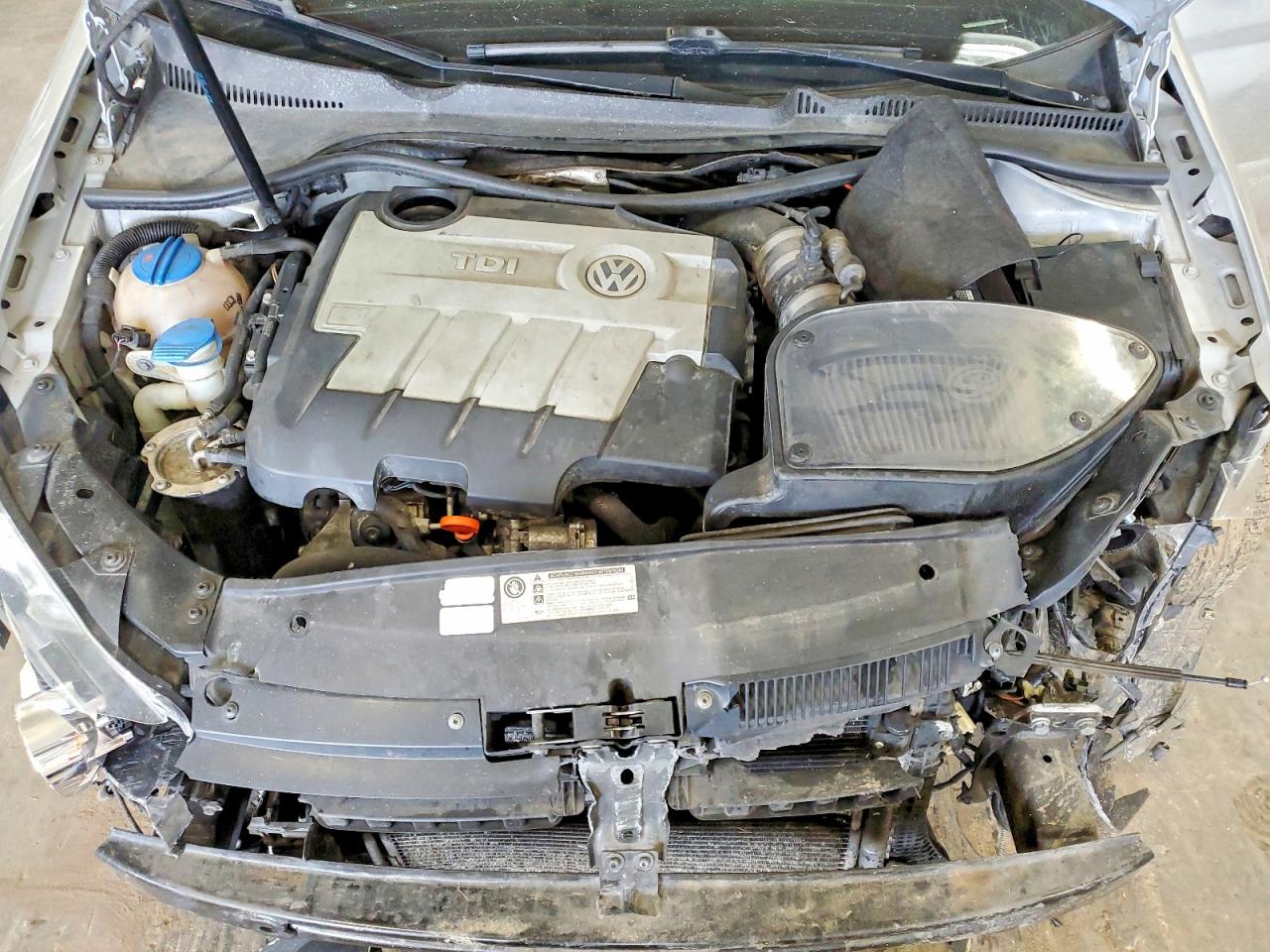 2011 Volkswagen Jetta Tdi Silver vin: 3VWPL7AJ0BM712995