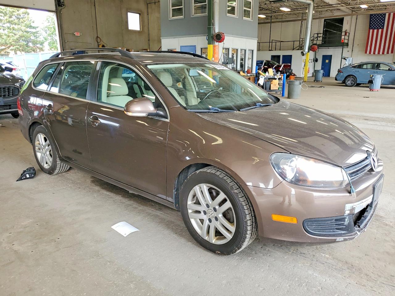 2012 Volkswagen Jetta Tdi Brown vin: 3VWPL7AJ0CM671690