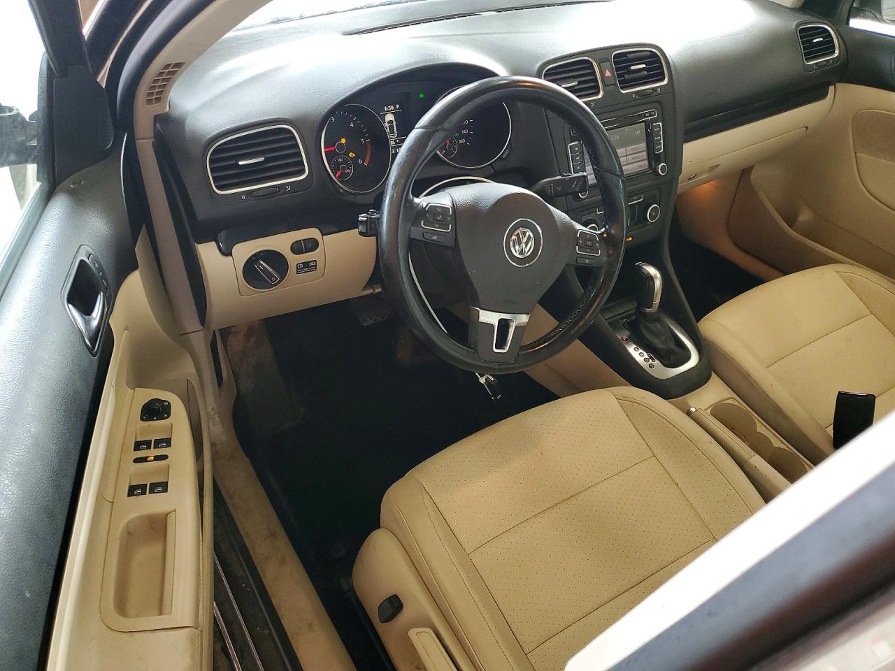 2012 Volkswagen Jetta Tdi Brown vin: 3VWPL7AJ0CM671690