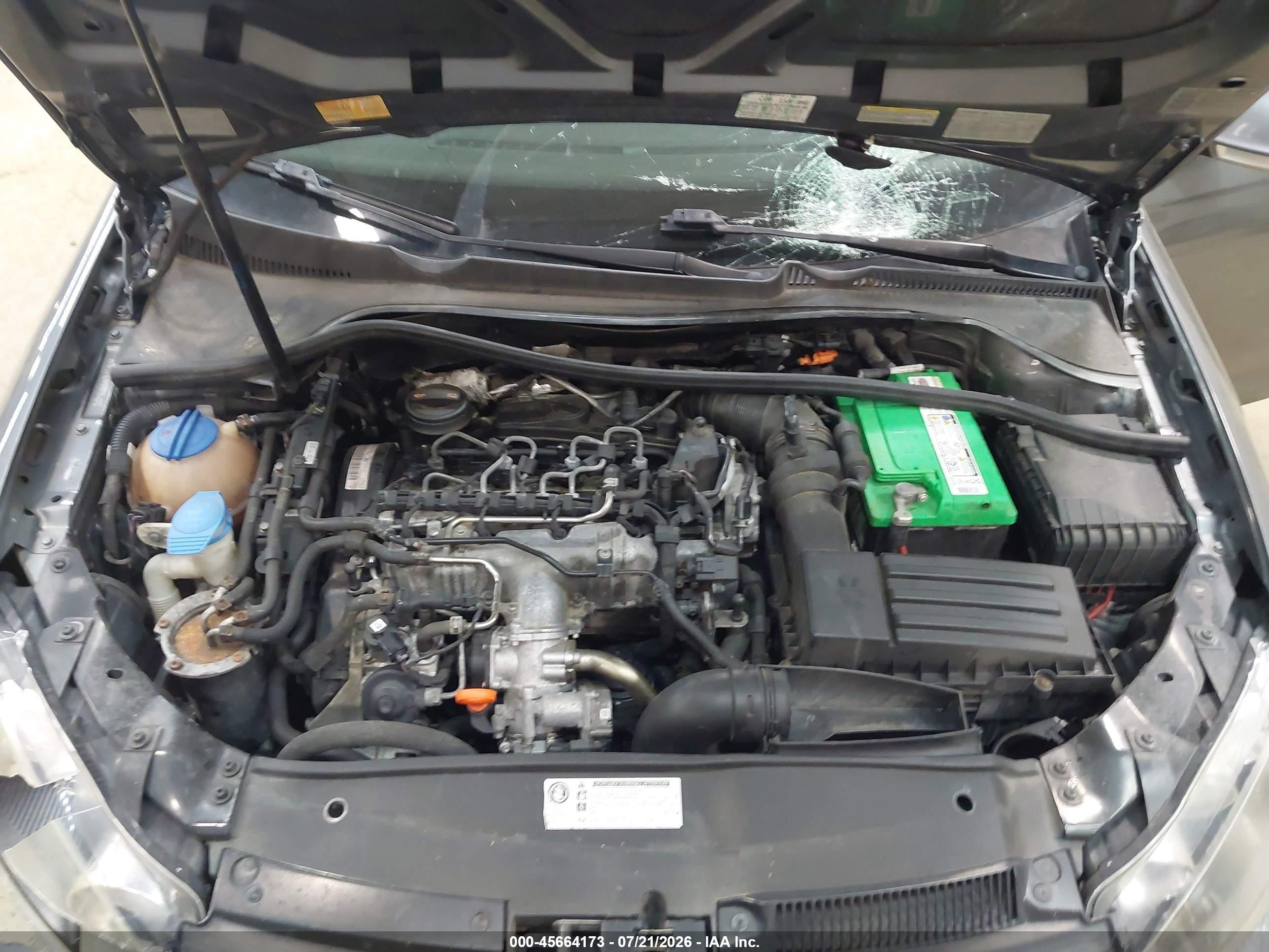 2012 Volkswagen Jetta Sportwagen 2.0l Tdi Gray vin: 3VWPL7AJ0CM684570