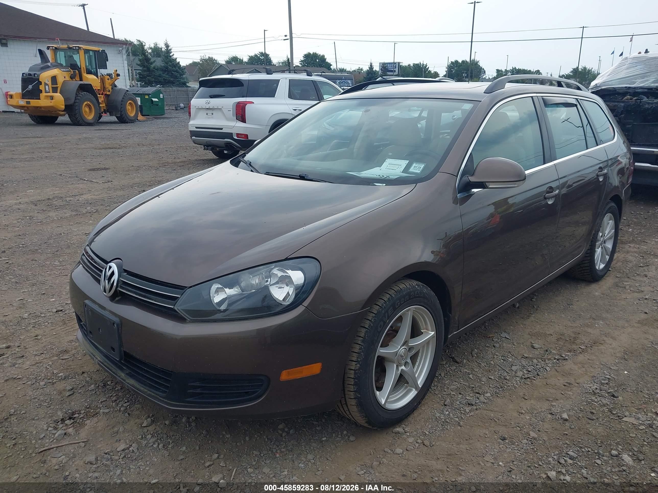 2013 Volkswagen Jetta Sportwagen 2.0l Tdi Коричневый vin: 3VWPL7AJ0DM620918