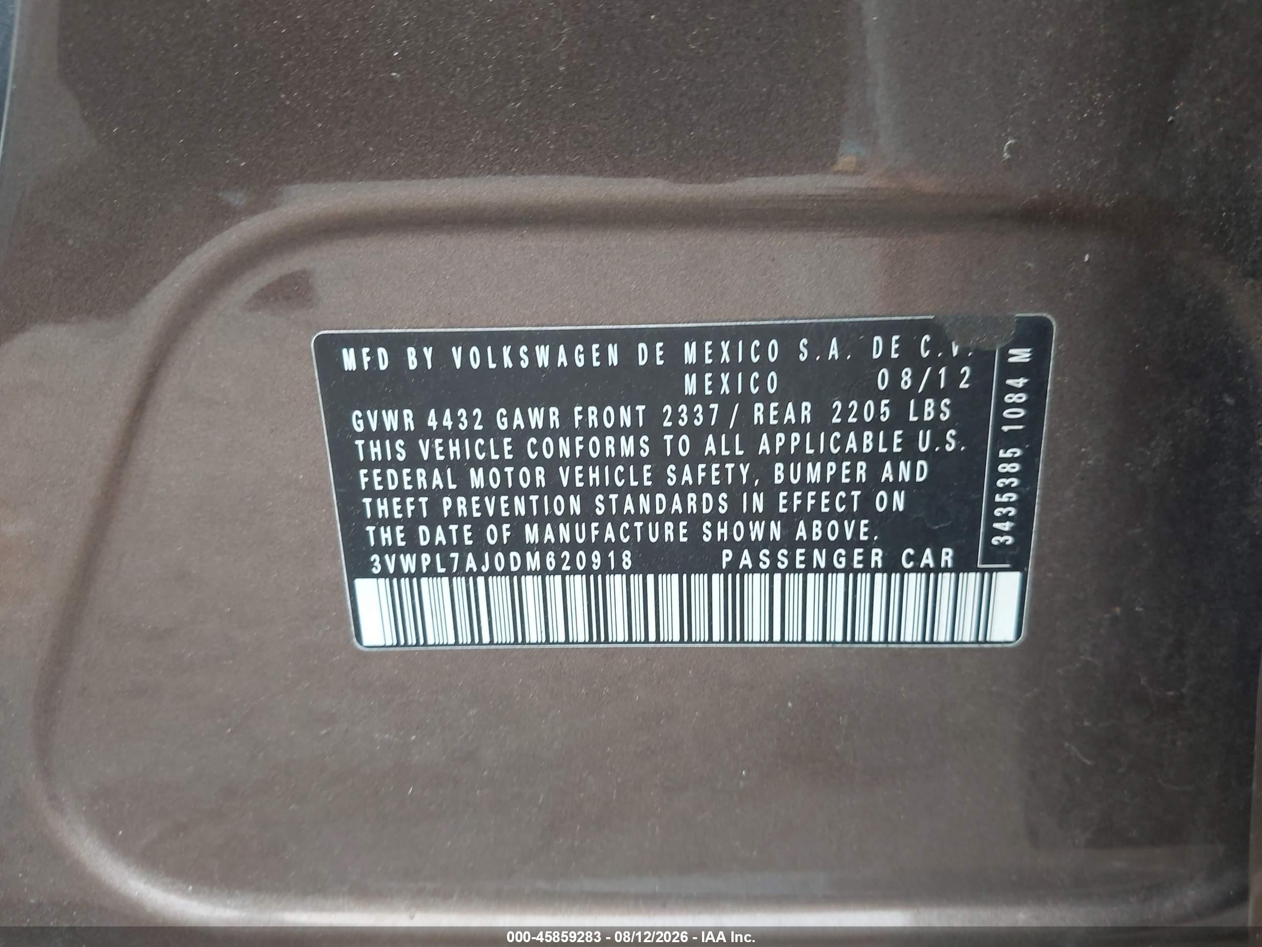 2013 Volkswagen Jetta Sportwagen 2.0l Tdi Коричневый vin: 3VWPL7AJ0DM620918