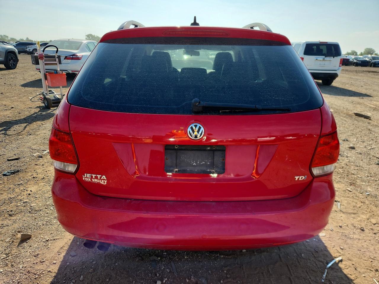2013 Volkswagen Jetta Tdi Red vin: 3VWPL7AJ0DM673084