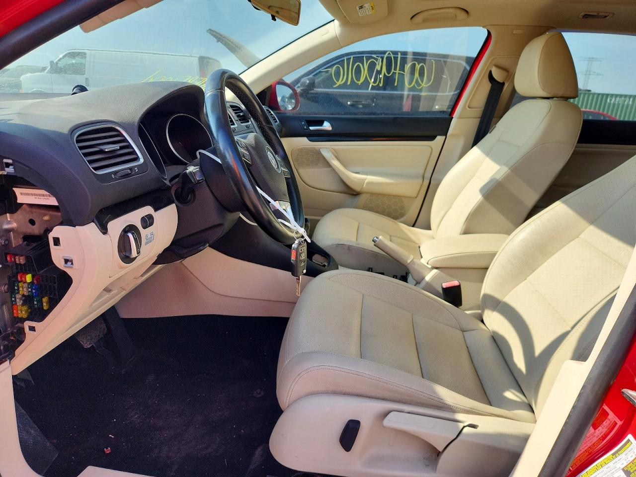 2013 Volkswagen Jetta Tdi Red vin: 3VWPL7AJ0DM673084