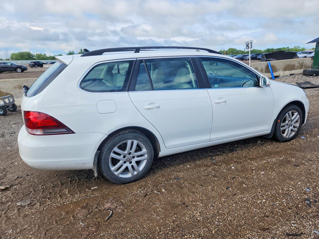 2013 Volkswagen Jetta Tdi Белый vin: 3VWPL7AJ0DM685638