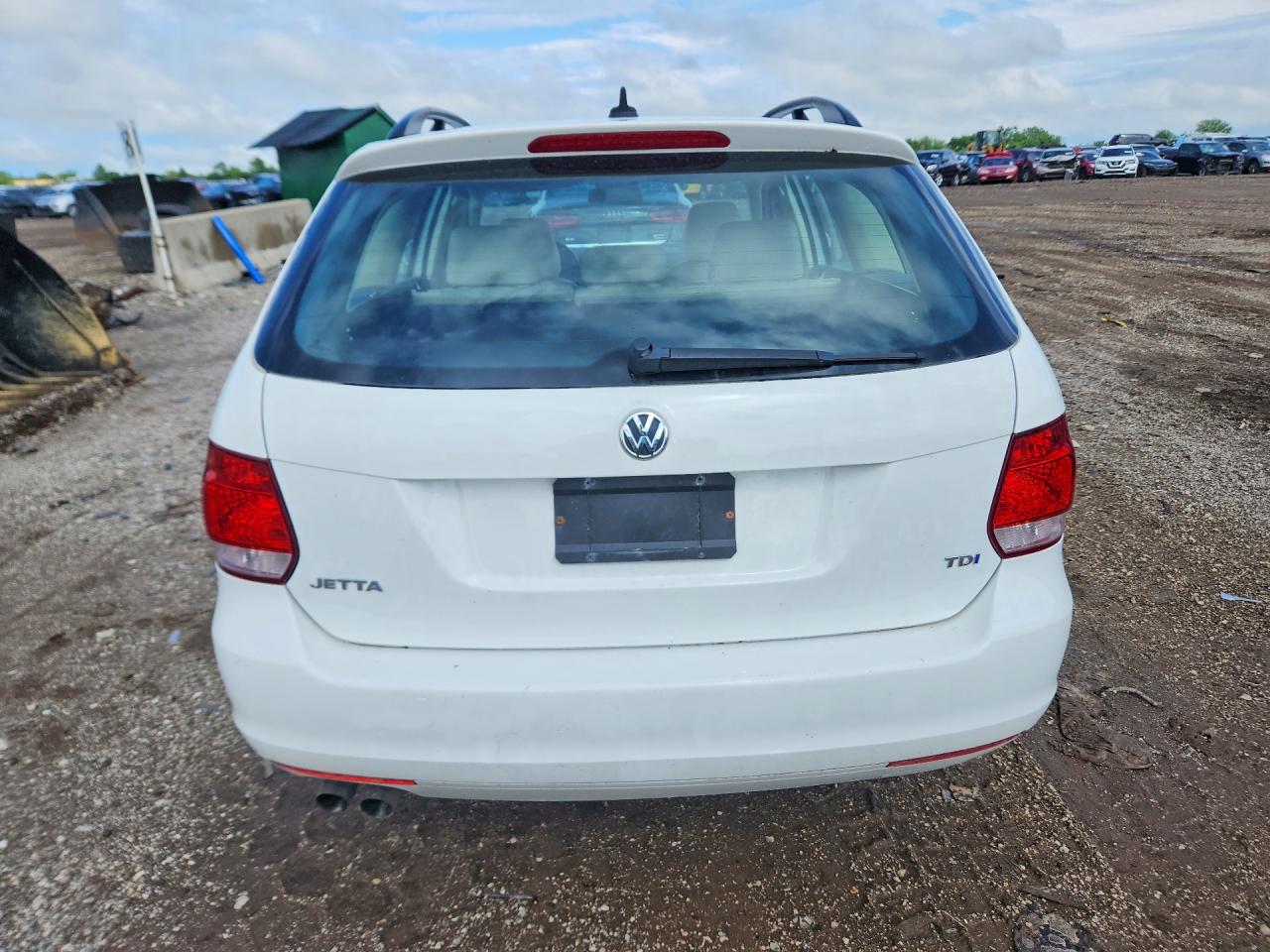 2013 Volkswagen Jetta Tdi Белый vin: 3VWPL7AJ0DM685638