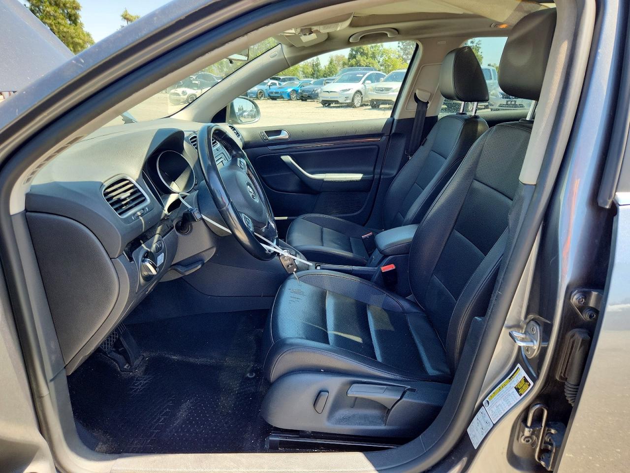 2014 Volkswagen Jetta Tdi Gray vin: 3VWPL7AJ0EM601402