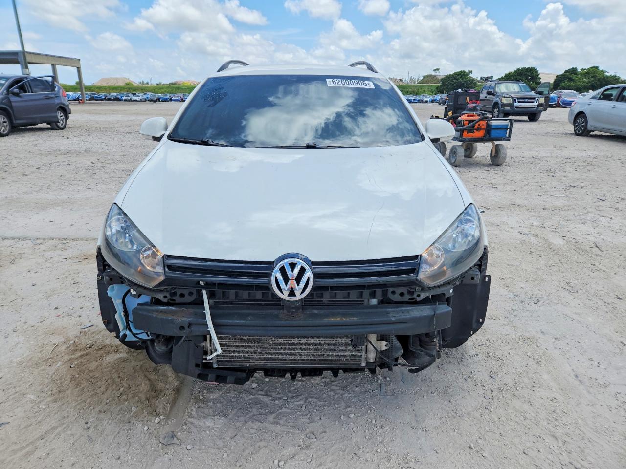 2014 Volkswagen Jetta Tdi White vin: 3VWPL7AJ0EM608480