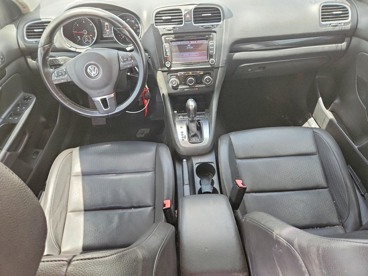 2014 Volkswagen Jetta Tdi White vin: 3VWPL7AJ0EM608480