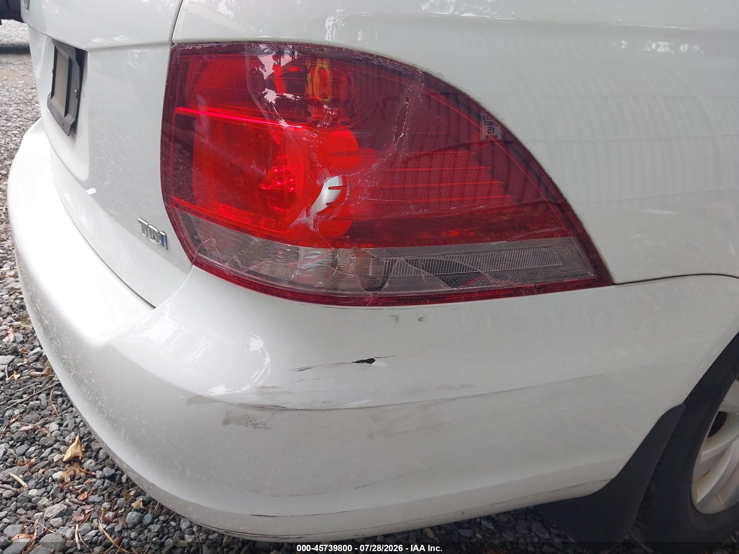 2014 Volkswagen Jetta Sportwagen 2.0l Tdi Белый vin: 3VWPL7AJ0EM612996