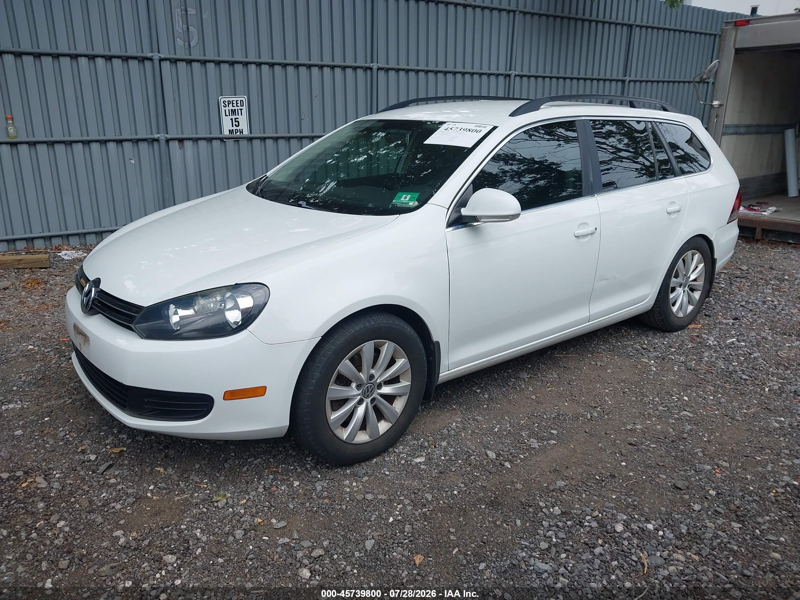 2014 Volkswagen Jetta Sportwagen 2.0l Tdi Белый vin: 3VWPL7AJ0EM612996