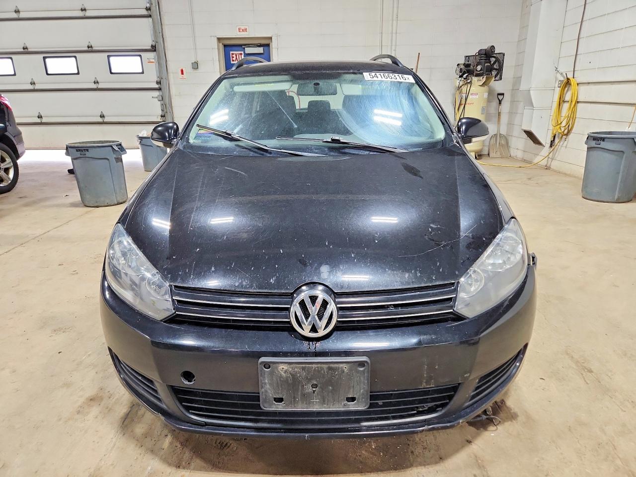 2014 Volkswagen Jetta Tdi Black vin: 3VWPL7AJ0EM614070
