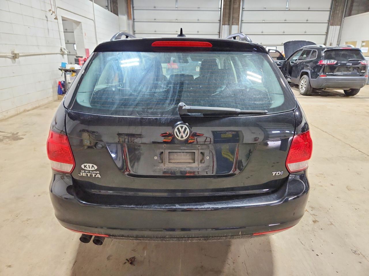 2014 Volkswagen Jetta Tdi Black vin: 3VWPL7AJ0EM614070